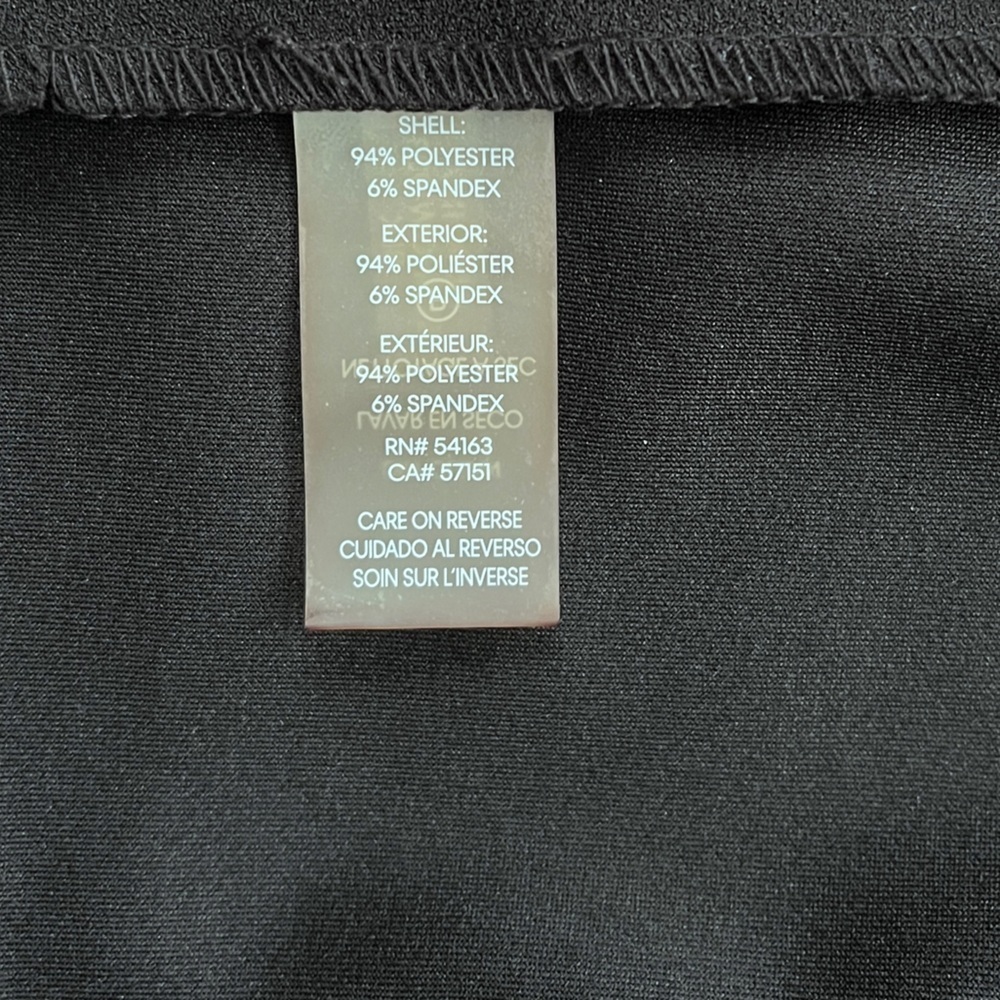Calvin Klein Women’s Minimalist Scandi Girl Black Midi Dress Size 6 - Picture 8 of 9